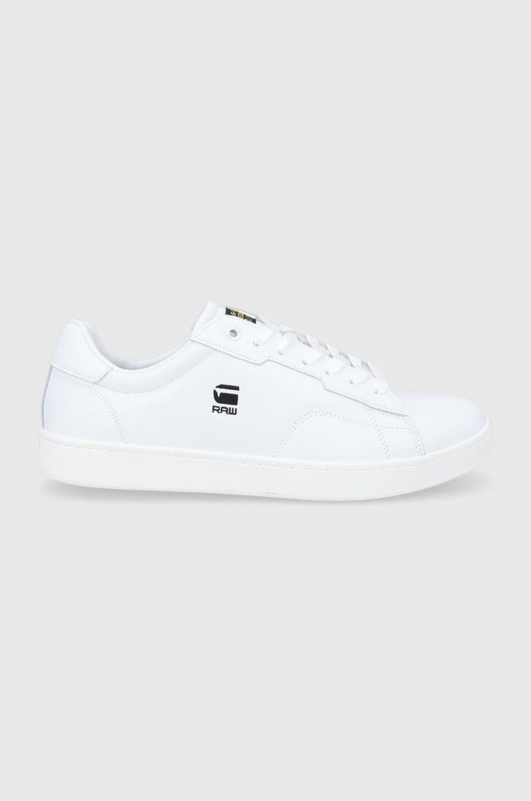 G-Star Raw Buty skórzane 2142002509.WHT kolor biały