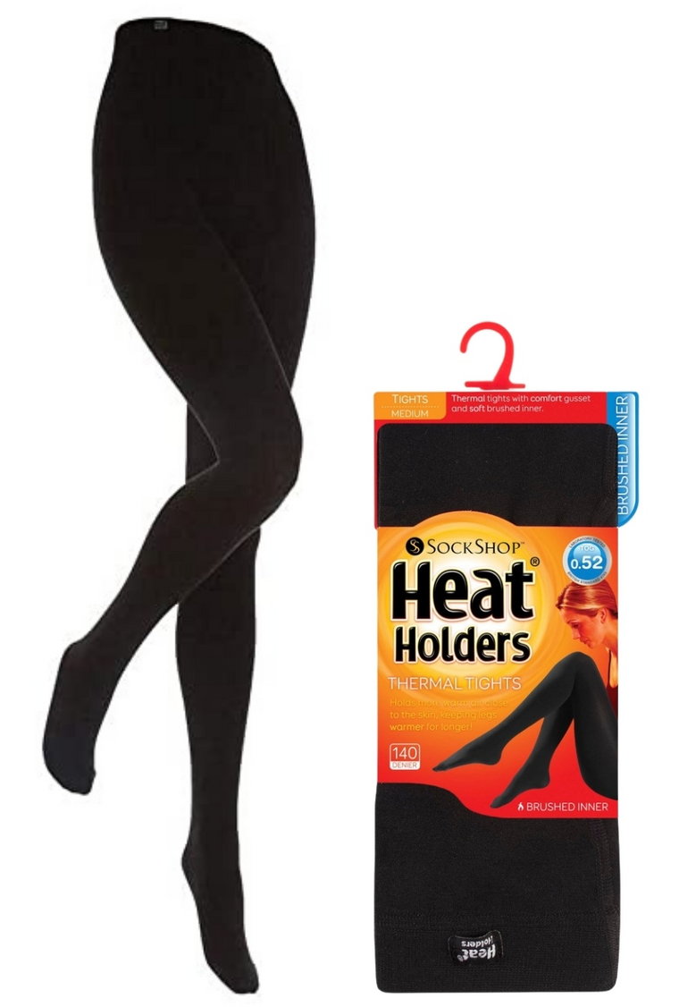 Super ciepłe RAJSTOPY damskie Heat Holders - oddychające, idealne na ZIMNE DNI