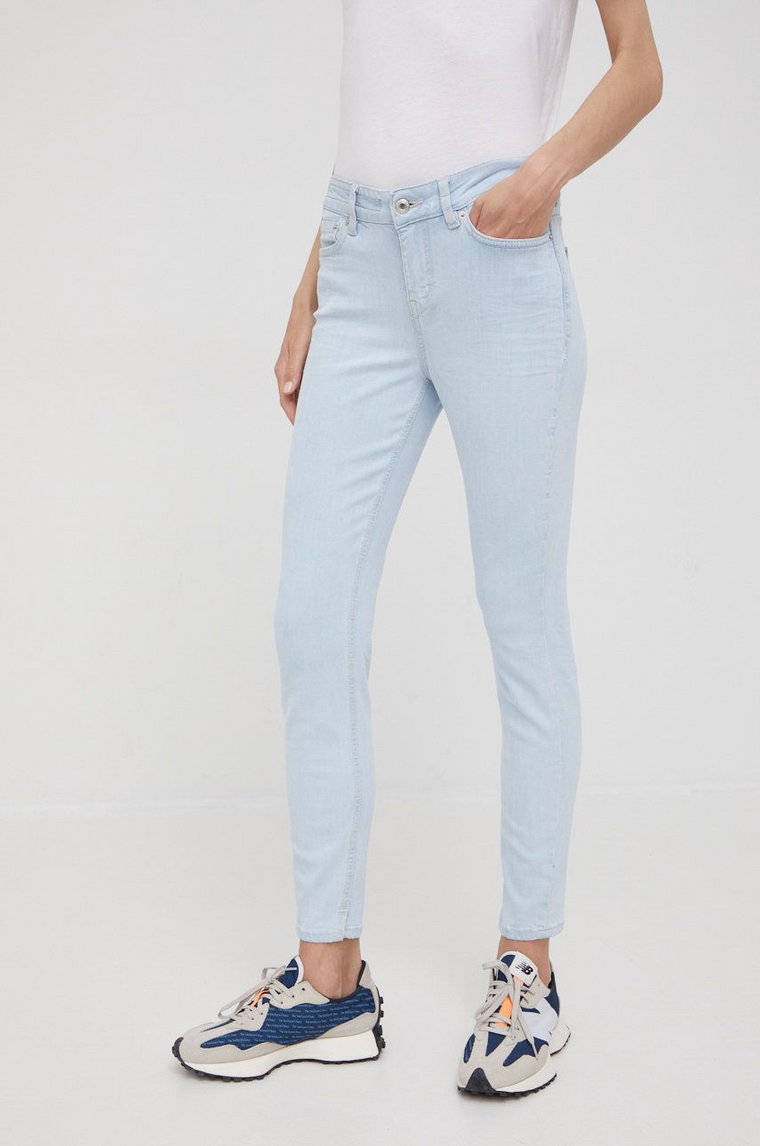 Drykorn jeansy damskie high waist