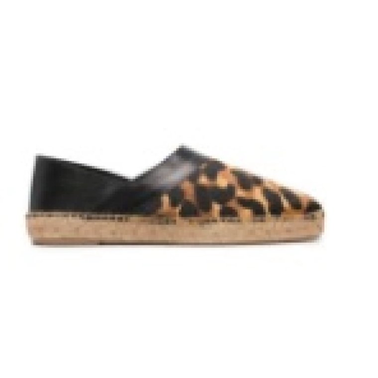 Leopard Espadrillas Buty Wales Bonner