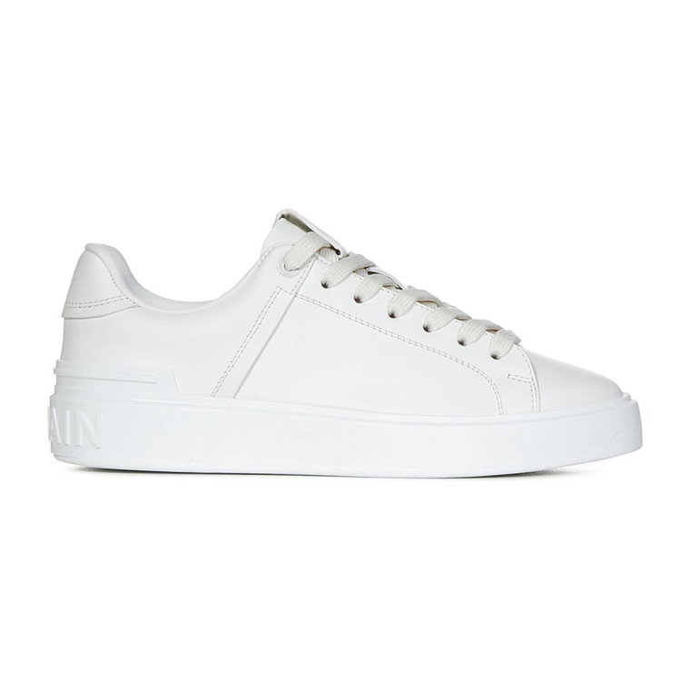 Białe Sneakersy dla Mężczyzn Balmain