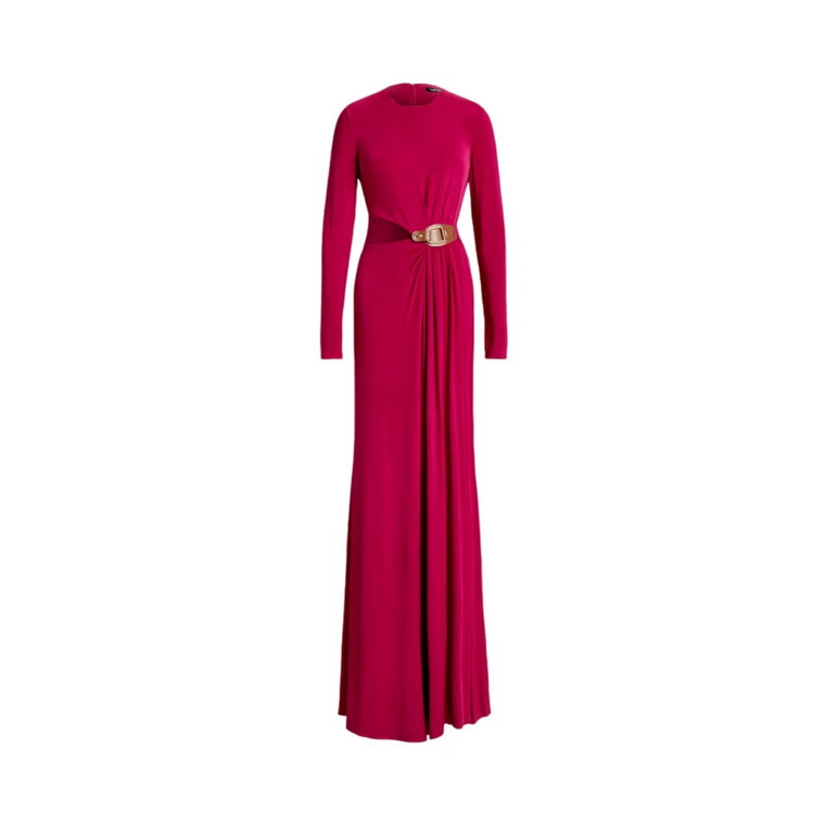 Fuchsia Sukienka Ralph Lauren