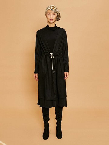 Click Fashion Kardigan w kolorze czarnym