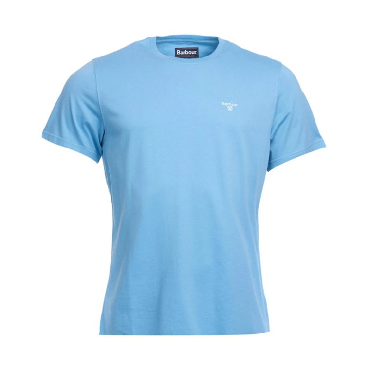 Podstawowy Sportowy T-shirt w Niebieskim Barbour