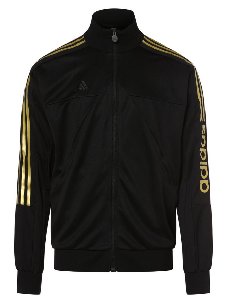 adidas Sportswear - Męska bluza rozpinana, czarny