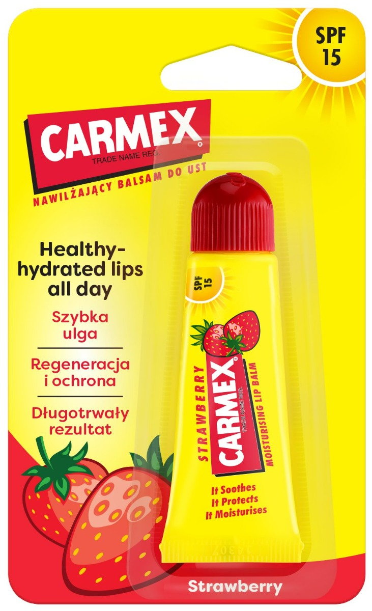 Carmex Strawberry - balsam do ust 10g