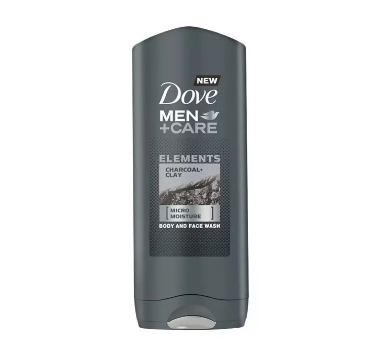 DOVE MEN +CARE ELEMENTS CHARCOAL + CLAY ŻEL POD PRYSZNIC 400ML