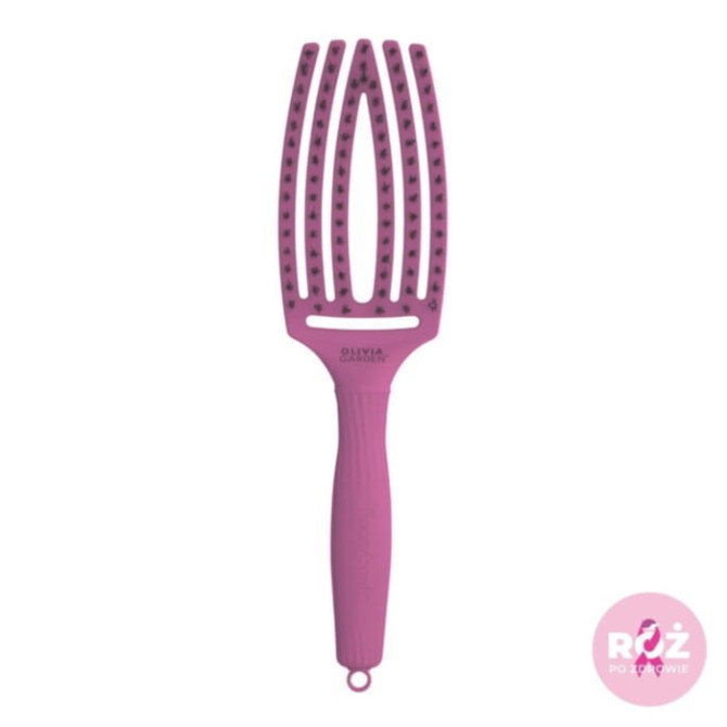 OLIVIA GARDEN Szczotka Do Włosów Fingerbrush Combo Bright Pink