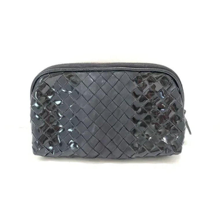 Pre-owned Leather clutches Bottega Veneta Vintage