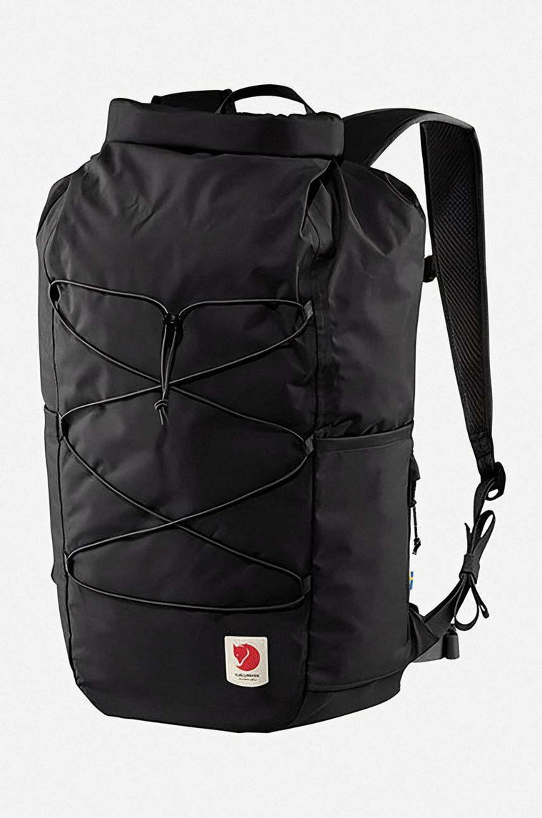 Fjallraven plecak High Coast Rolltop kolor czarny duży gładki F23224.550-550