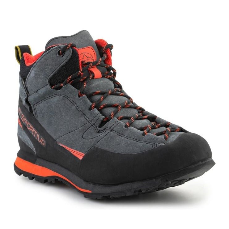 Buty La Sportiva Boulder X Mid Gtx Carbon Flame 17E900304 szare