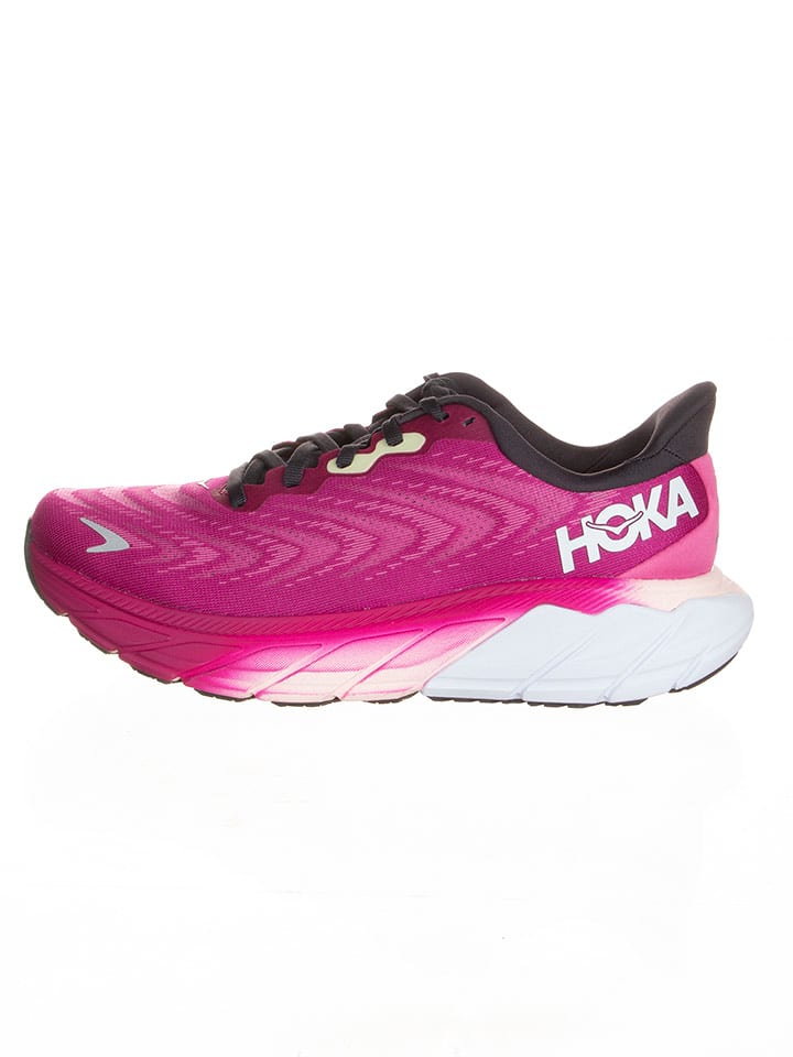 HOKA ONE ONE Buty "Arahi 6" w kolorze różowym do biegania