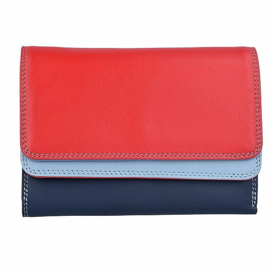 Mywalit Double Flap Wallet Leather Wallet 13 cm royal