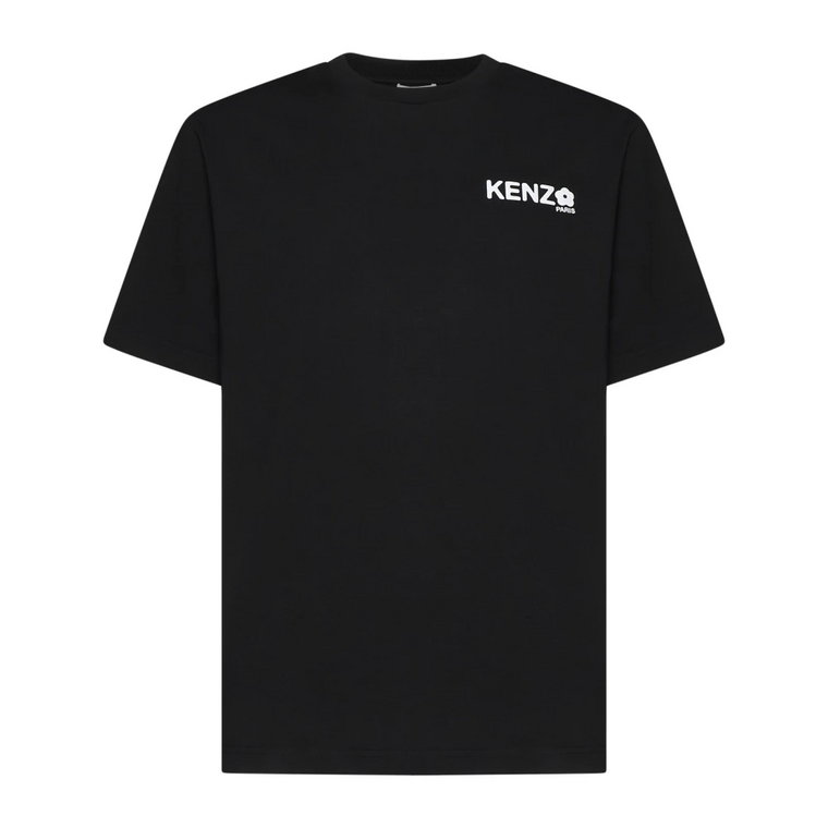 Czarne T-shirty i Pola Kenzo