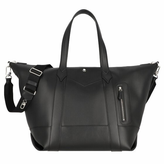 Montblanc Meisterstück Selection Shopper Bag Skórzany 59 cm black