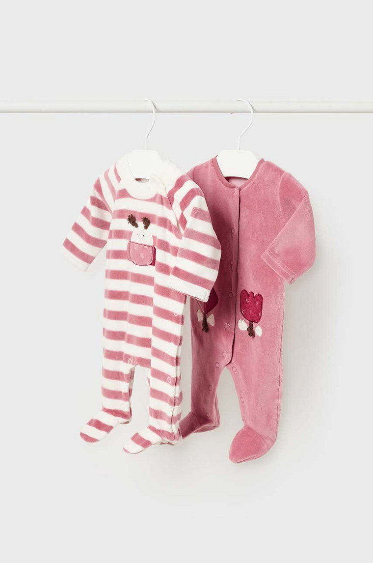 Mayoral Newborn pajacyk niemowlęcy 2-pack