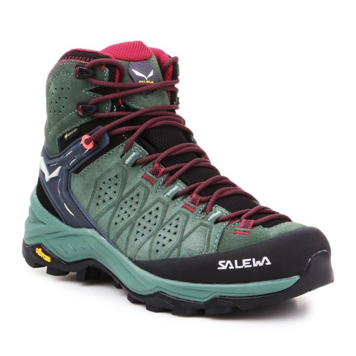 Buty trekkingowe Salewa Ws Alp Trainer 2 Mid Gtx W 61383-5085 granatowe niebieskie