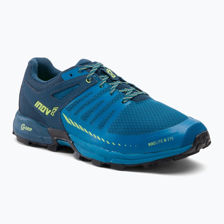 Buty do biegania męskie Inov-8 Roclite G 275 V2 blue/navy/lime