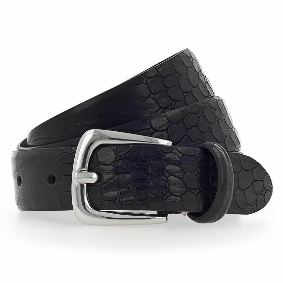 b.belt Charlisa Belt Leather schwarz 100 cm