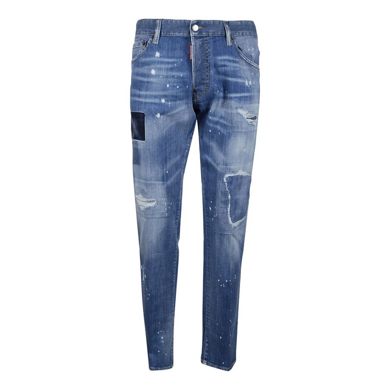 Nowoczesne Straight Jeans Upgrade Dsquared2