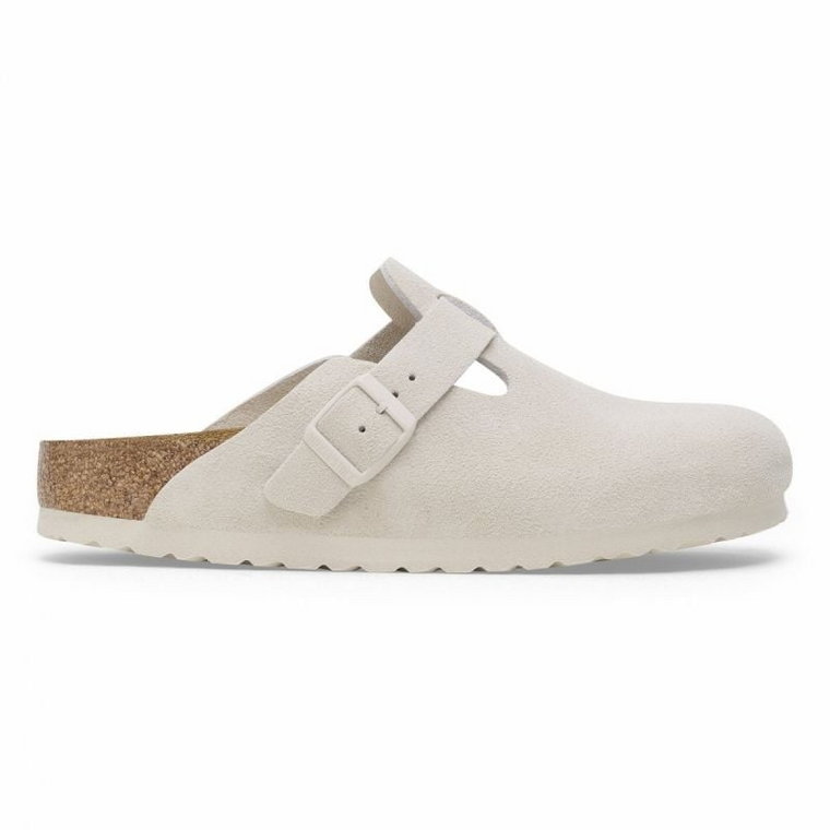 Klapki Birkenstock Boston 1024740 białe