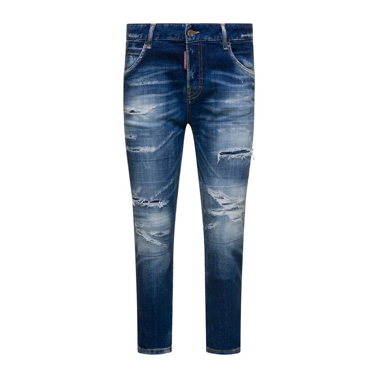 Slim-fit Jeans Upgrade, Kolekcja Damskich Jeansów Dsquared2