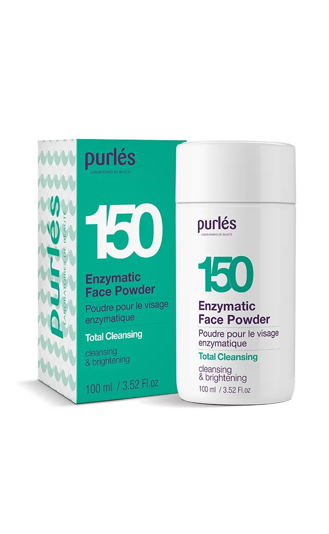 PURLES 150 Enzymatic Face Powder Enzymatyczny Puder Myjący do Twarzy 100ml