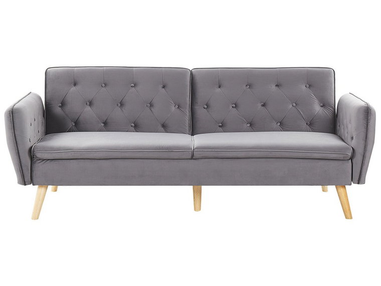 Sofa BELIANI BARDU, szara, 213x87x84 cm