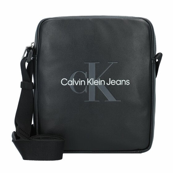 Calvin Klein Jeans Monogram Soft Torba na ramię 18.5 cm black