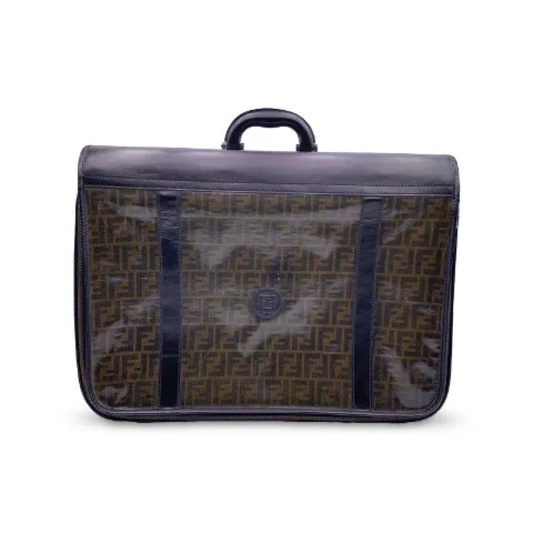 Pre-owned Canvas travel-bags Fendi Vintage