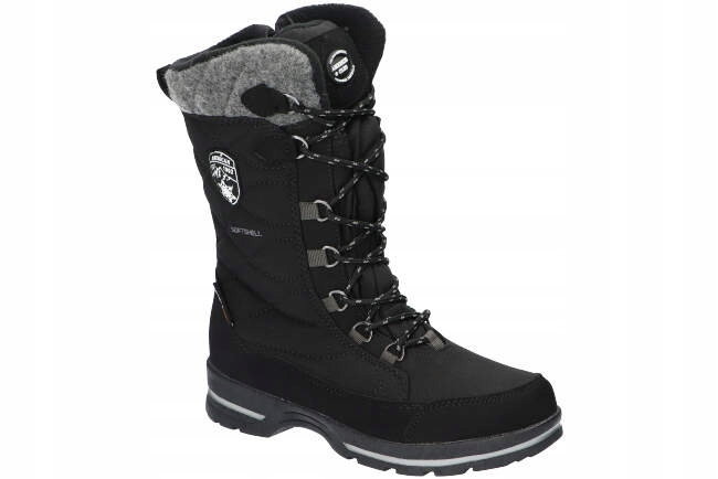 American SN09 Trapery Buty Zimowe Śniegowce Blk 37