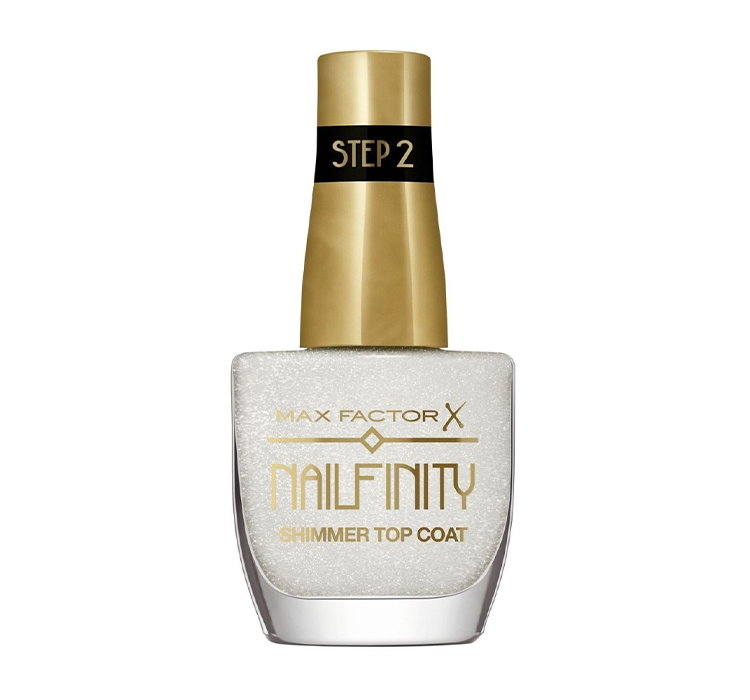 MAX FACTOR NAILFINITY SHIMMER TOP COAT 102 STARRY VEIL 12ML