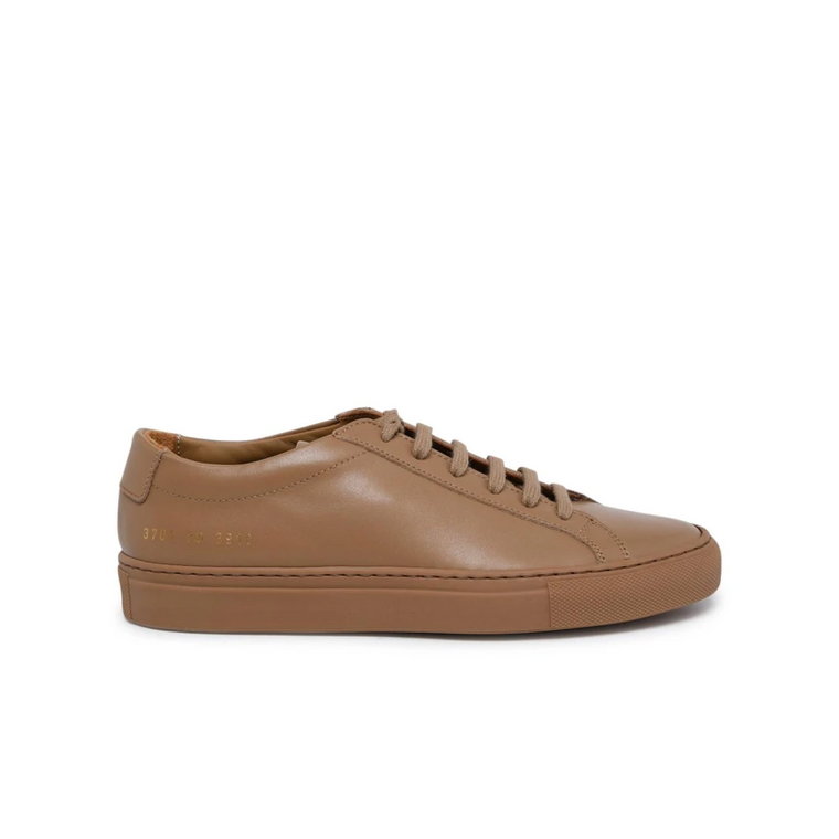 Szary Gołębi Skórzany Sneaker Achille Common Projects