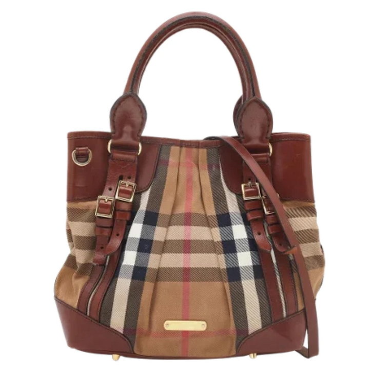 Pre-owned Torba Tote Burberry Vintage