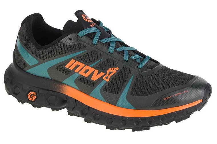 Inov-8 Trailfly Ultra G 300 Max 000977-OLOR-S-01, Męskie, Zielone, buty do biegania, tkanina, rozmiar: 41,5