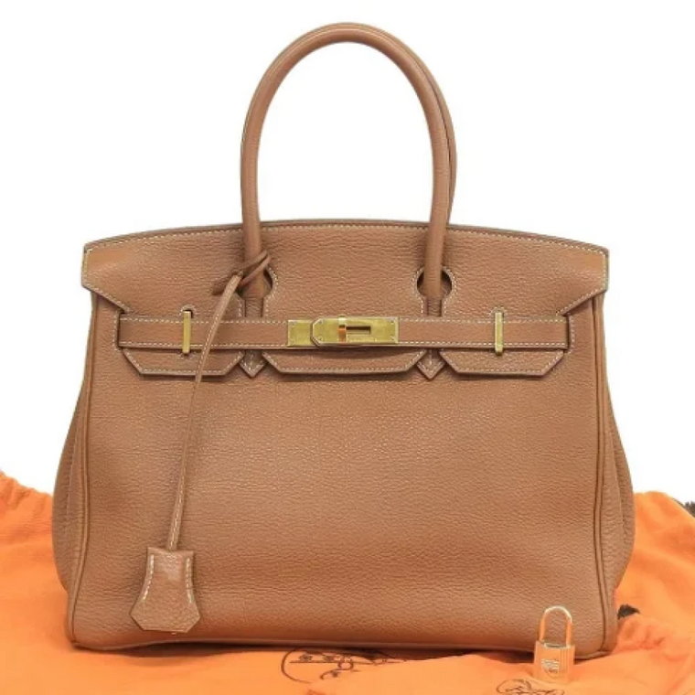 Pre-owned Leather handbags Hermès Vintage