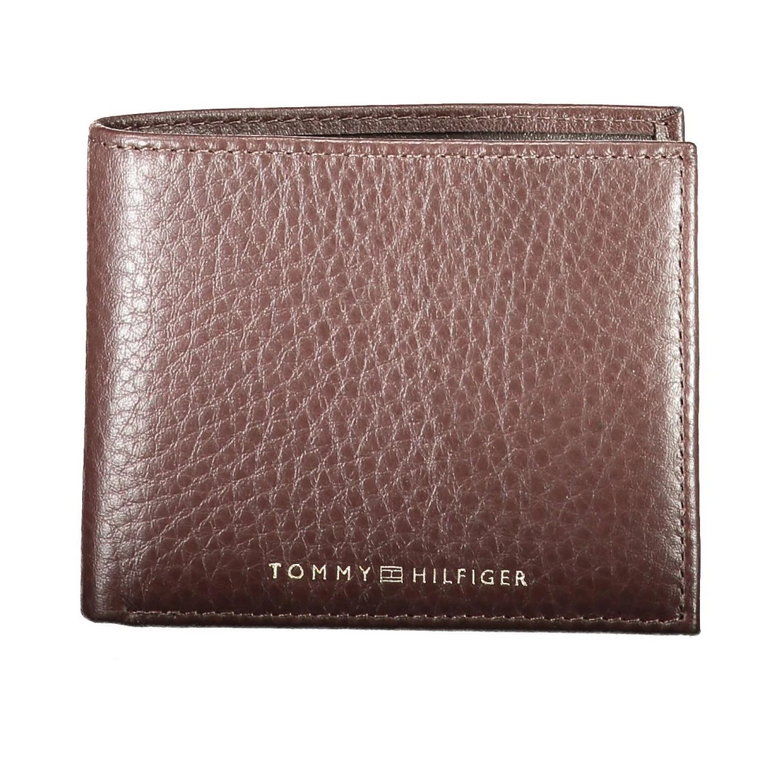 Brown Leather Wallet Tommy Hilfiger