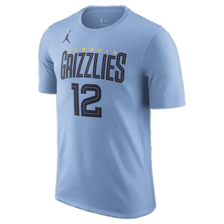 T-shirt męski NBA Jordan Memphis Grizzlies Statement Edition - Niebieski