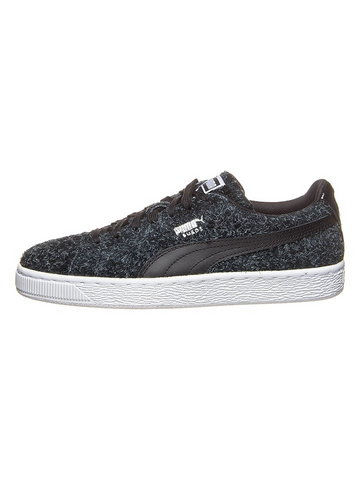 Puma Shoes Skórzane sneakersy "Suede Elemental" w kolorze czarnym