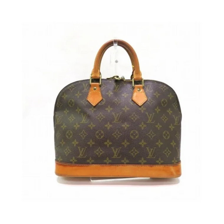 Używana Brązowa Torebka Louis Vuitton Alma z płótna Louis Vuitton Vintage