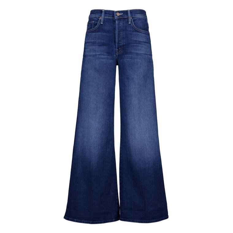 Niebieskie Bootcut Jeansy Mother