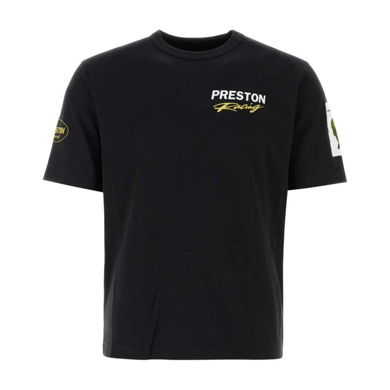 Klasyczny Czarny T-Shirt z Bawełny Heron Preston