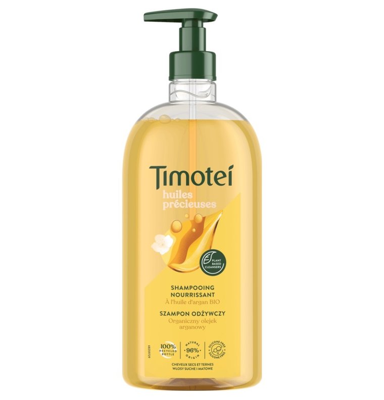 Timotei Precious Oils (Jasmin & Argan Oil) Szampon do włosów z pompką