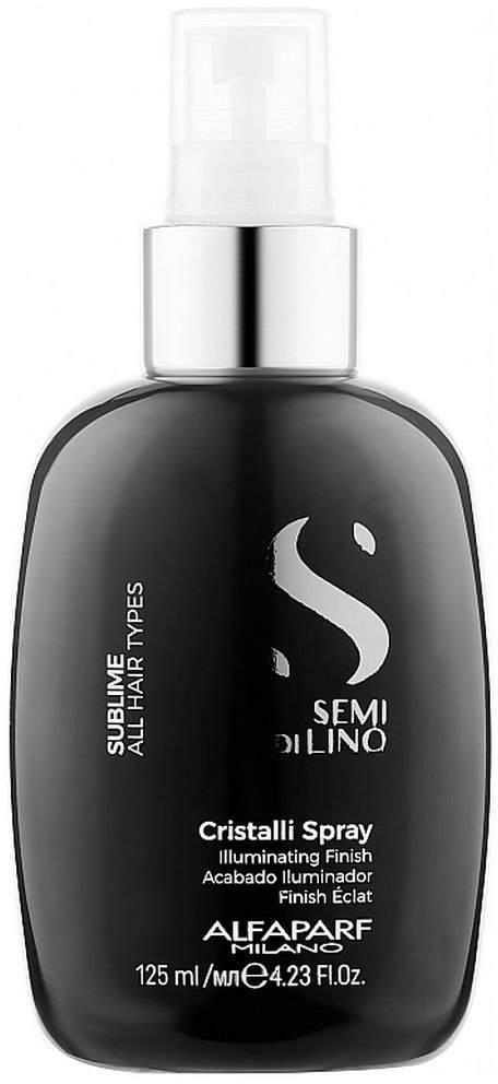 Olejek w sprayu AlfaParf Semi Di Lino Sublime Cristalli Spray do błyszczenia włosów 125 ml (8022297065052). Olejek do włosów