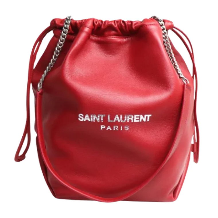 Pre-owned Leather shoulder-bags Yves Saint Laurent Vintage