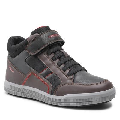 Sneakersy GEOX - J Arzach B. A J044AA 05411 C0911 D Coffee/Red