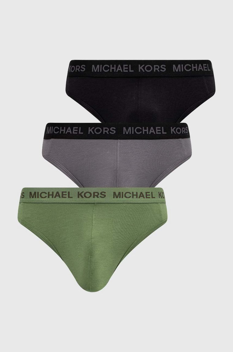 Michael Kors slipy 3-pack męskie kolor czarny