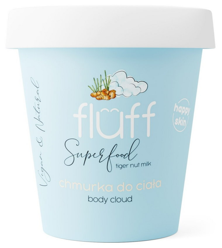 Fluff Happy Cloud balsam nawilżający z mlekiem migdałowym 150 ml