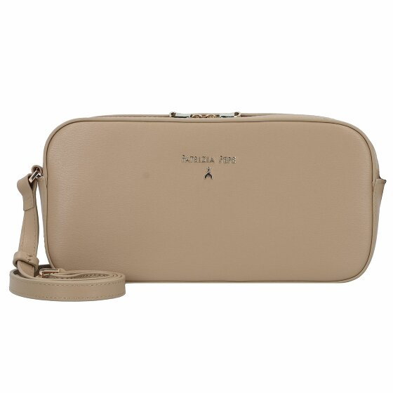 Patrizia Pepe Graphic Case Torba na ramię Skórzany 25.5 cm winter sand