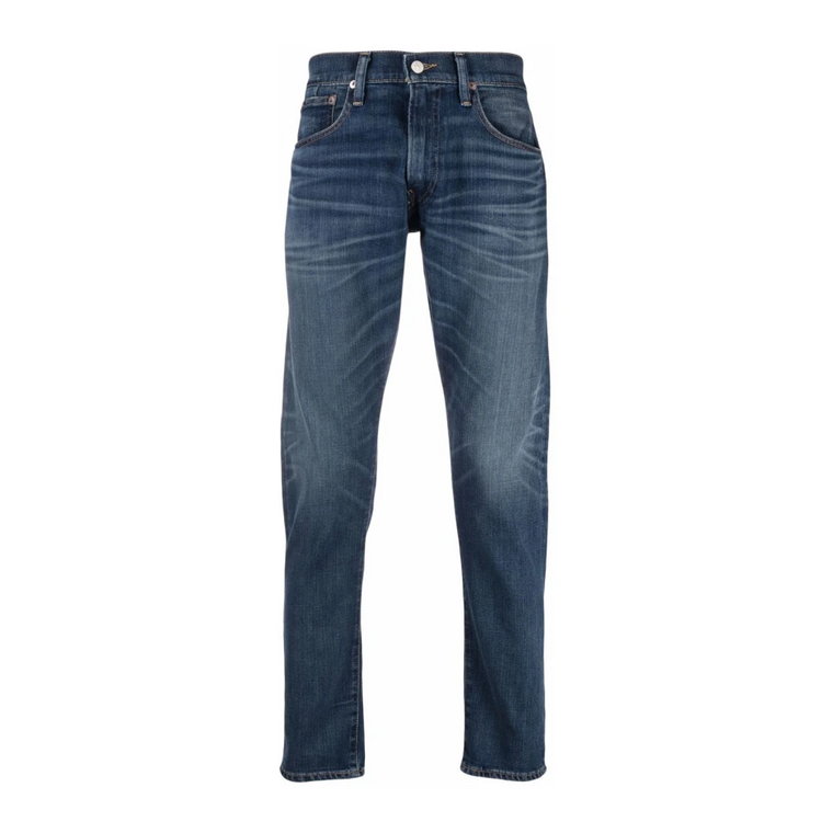 Niebieskie Straight Jeans dla Mężczyzn Polo Ralph Lauren